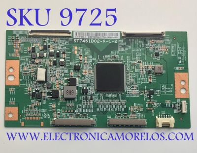 T-CON PARA TV SONY BRAVIA / NUMERO DE PARTE ST7461D02-J / 34291100CG / ST7461D02-K-C-2 / PANEL YDCM075DCS11 / MODELOS XR-75X90K / XR75X90K / KD-75X85K / KD75X85K / XR-75X90CK